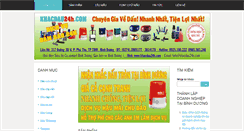 Desktop Screenshot of khacdau24h.com